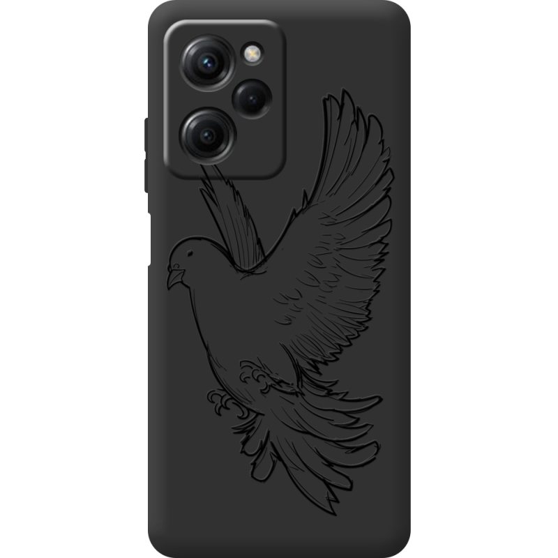 Черный чехол BoxFace Poco X5 Pro 5G Dove