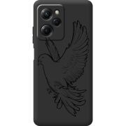 Черный чехол BoxFace Poco X5 Pro 5G Dove