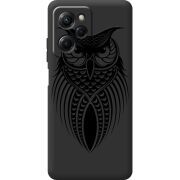 Черный чехол BoxFace Poco X5 Pro 5G Owl