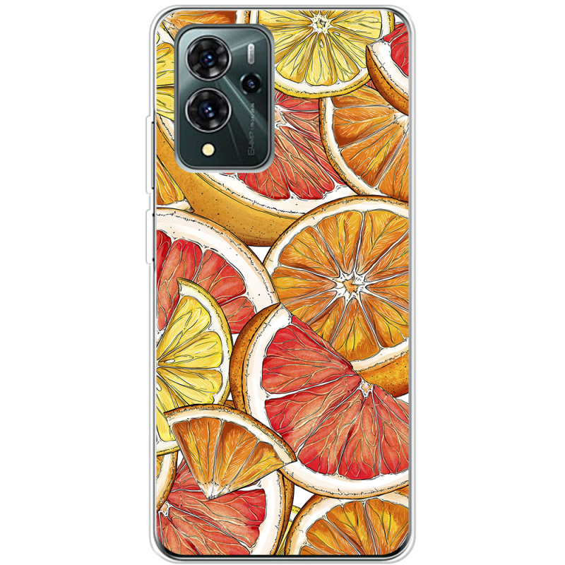 Чехол BoxFace ZTE Blade V40 Pro Citrus Pattern