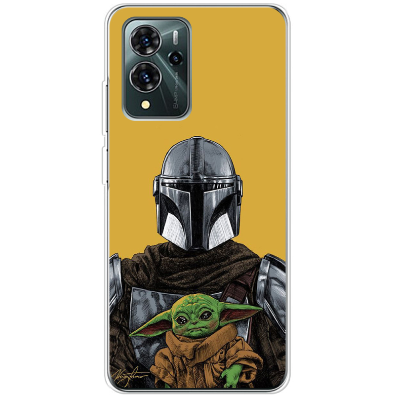 Чехол BoxFace ZTE Blade V40 Pro Маленький Йода