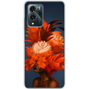 Чехол BoxFace ZTE Blade V40 Pro Exquisite Orange Flowers