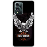 Чехол BoxFace ZTE Blade V40 Pro Harley Davidson and eagle