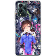 Чехол BoxFace ZTE Blade V40 Pro Overwatch D.VA