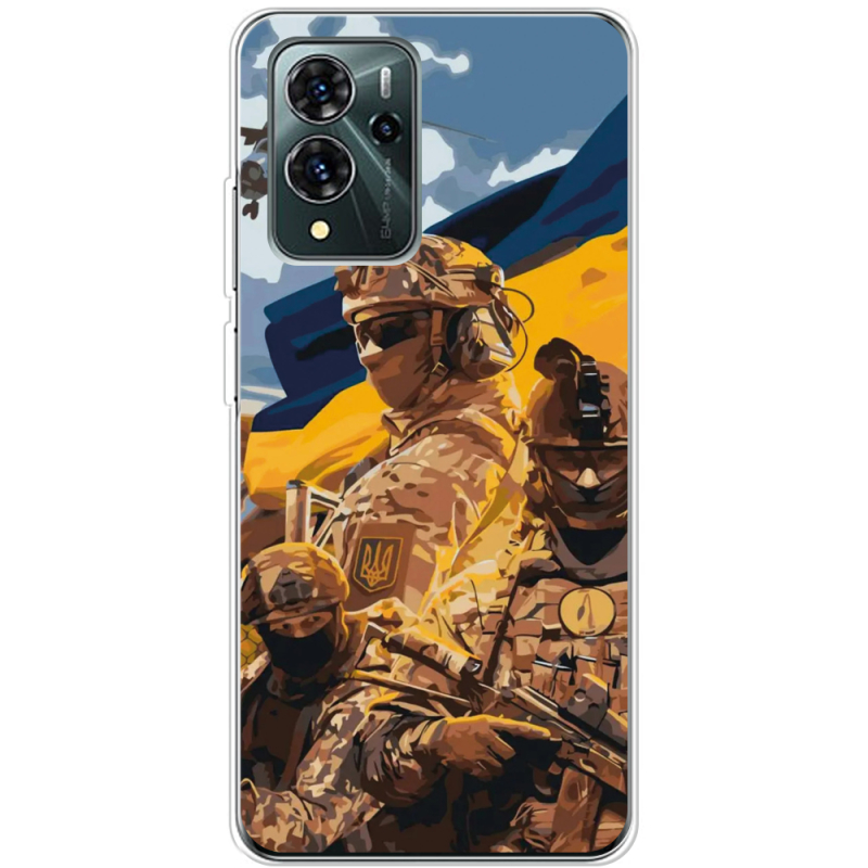 Чехол BoxFace ZTE Blade V40 Pro Воїни ЗСУ