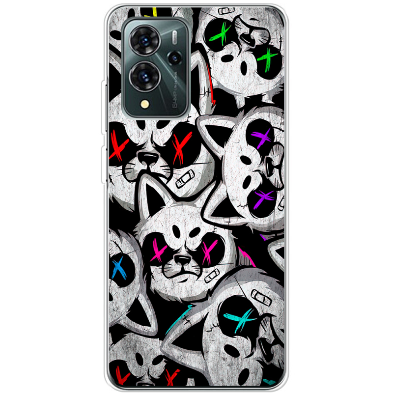 Чехол BoxFace ZTE Blade V40 Pro Monster meow