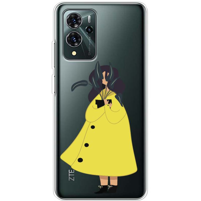 Прозрачный чехол BoxFace ZTE Blade V40 Pro Just a Girl