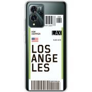 Прозрачный чехол BoxFace ZTE Blade V40 Pro Ticket Los Angeles