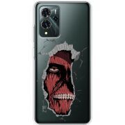 Прозрачный чехол BoxFace ZTE Blade V40 Pro Нападение Титана