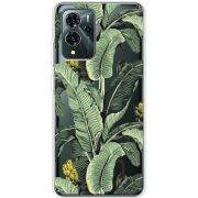 Прозрачный чехол BoxFace ZTE Blade V40 Pro Banana Leaves