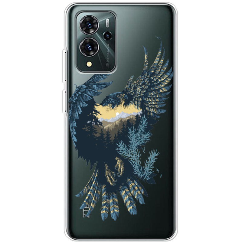 Прозрачный чехол BoxFace ZTE Blade V40 Pro Eagle