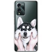 Прозрачный чехол BoxFace ZTE Blade V40 Pro Husky