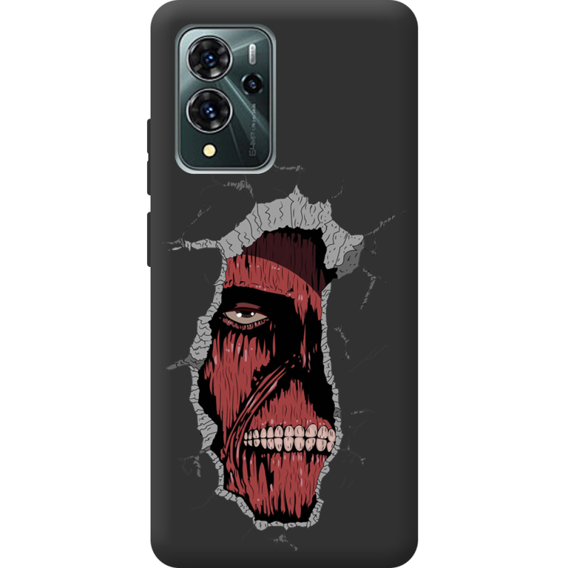 Черный чехол BoxFace ZTE Blade V40 Pro Нападение на Титана