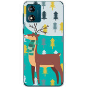 Чехол BoxFace Motorola E13 Foresty Deer