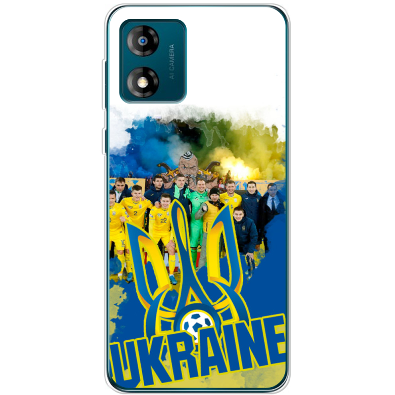 Чехол BoxFace Motorola E13 Ukraine national team