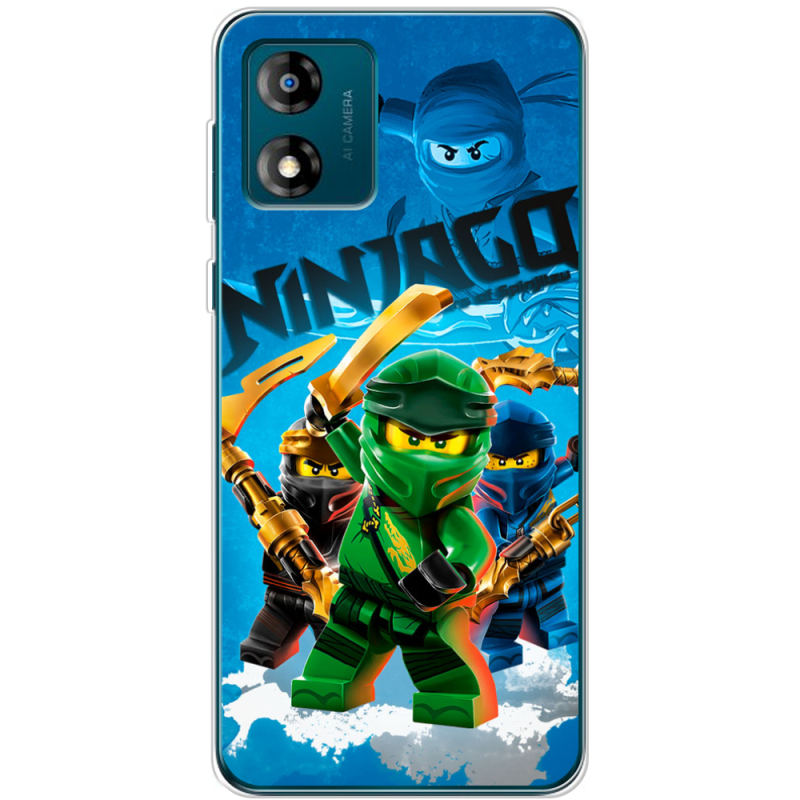 Чехол BoxFace Motorola E13 Lego Ninjago