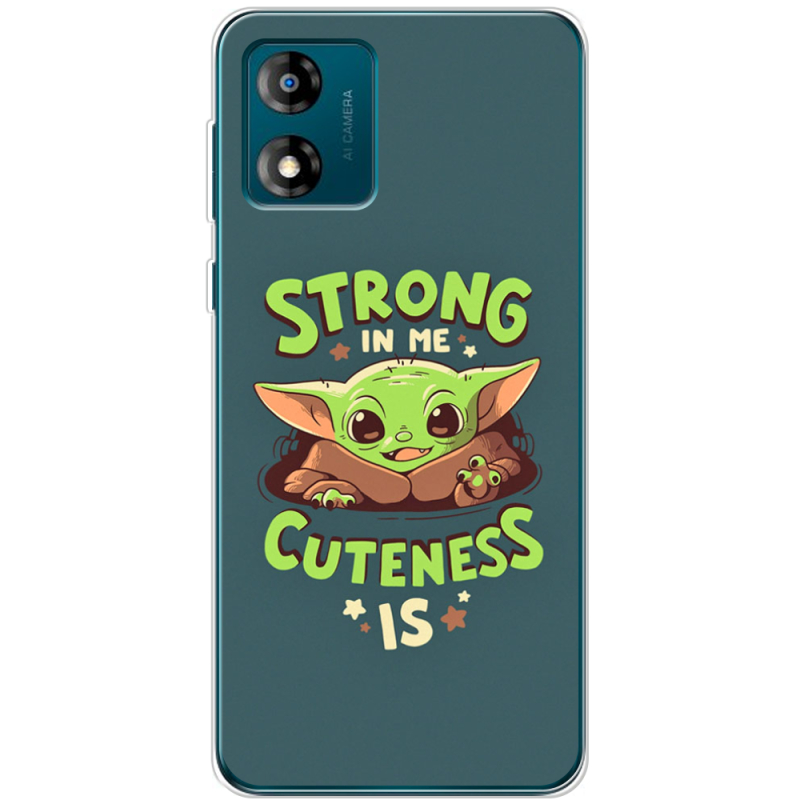 Чехол BoxFace Motorola E13 Strong in me Cuteness is