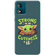 Чехол BoxFace Motorola E13 Strong in me Cuteness is