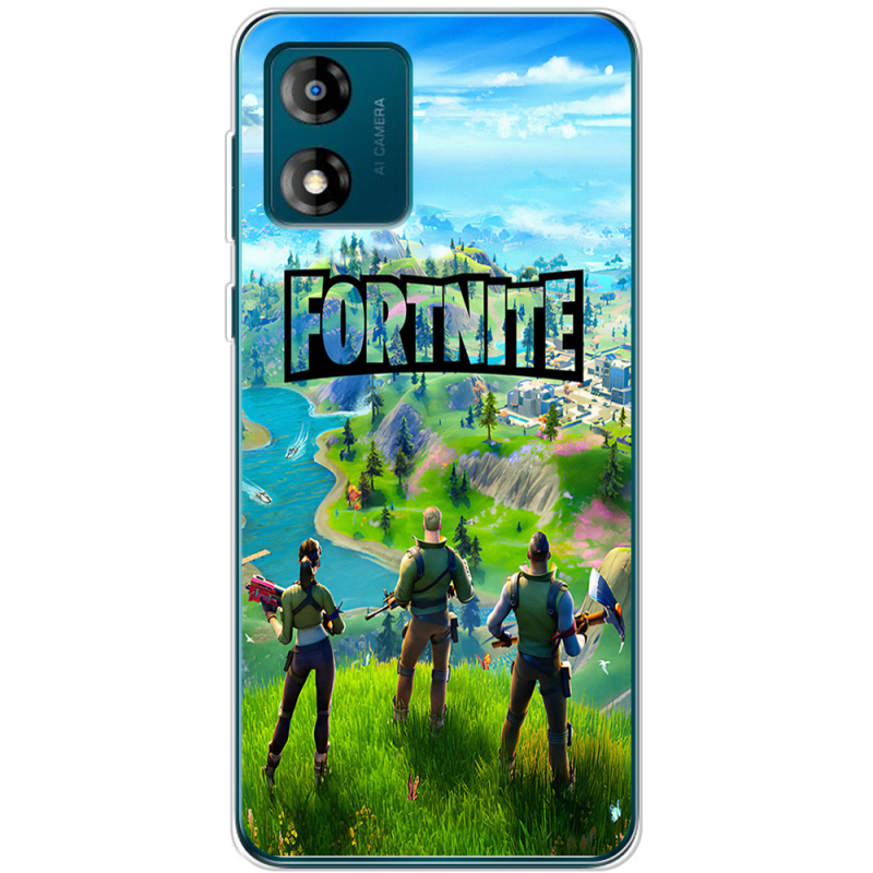 Чехол BoxFace Motorola E13 Fortnite