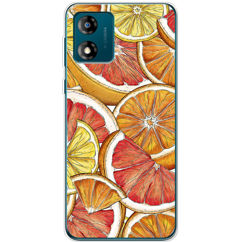 Чехол BoxFace Motorola E13 Citrus Pattern