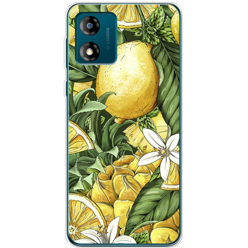 Чехол BoxFace Motorola E13 Lemon Pattern