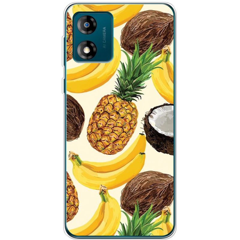 Чехол BoxFace Motorola E13 Tropical Fruits