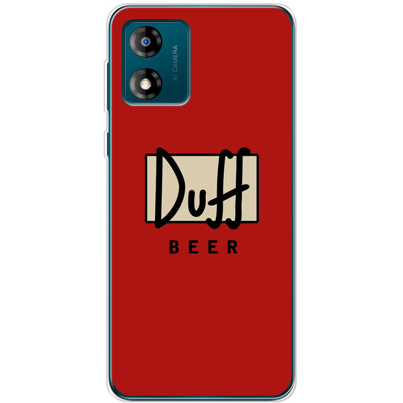 Чехол BoxFace Motorola E13 Duff beer