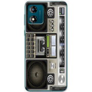 Чехол BoxFace Motorola E13 Old Boombox