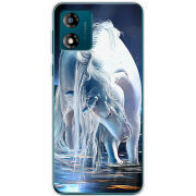 Чехол BoxFace Motorola E13 White Horse