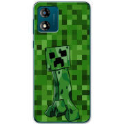 Чехол BoxFace Motorola E13 Minecraft Creeper