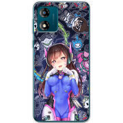 Чехол BoxFace Motorola E13 Overwatch D.VA