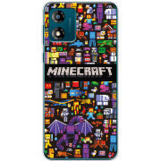 Чехол BoxFace Motorola E13 Minecraft Mobbery