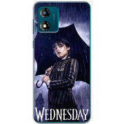 Чехол BoxFace Motorola E13 Wednesday Addams