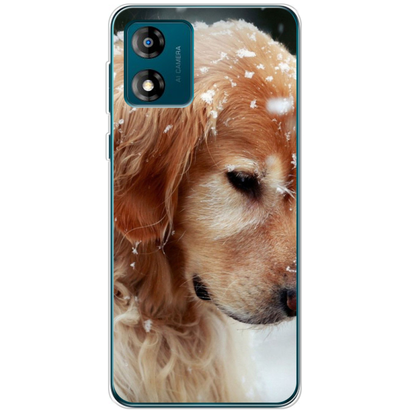 Чехол BoxFace Motorola E13 Golden Retriever