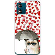 Чехол BoxFace Motorola E13 Raining Hearts