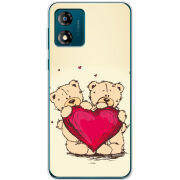 Чехол BoxFace Motorola E13 Teddy Bear Love