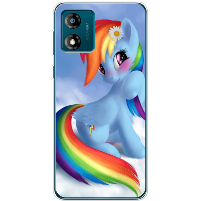 Чехол BoxFace Motorola E13 My Little Pony Rainbow Dash