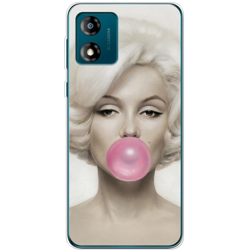 Чехол BoxFace Motorola E13 Marilyn Monroe Bubble Gum