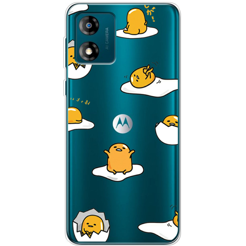 Прозрачный чехол BoxFace Motorola E13 Gudetama