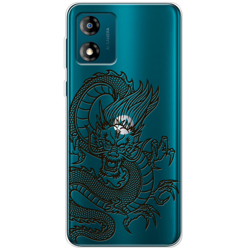 Прозрачный чехол BoxFace Motorola E13 Chinese Dragon