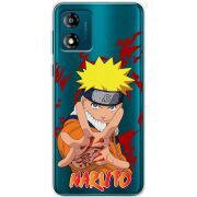 Прозрачный чехол BoxFace Motorola E13 Naruto