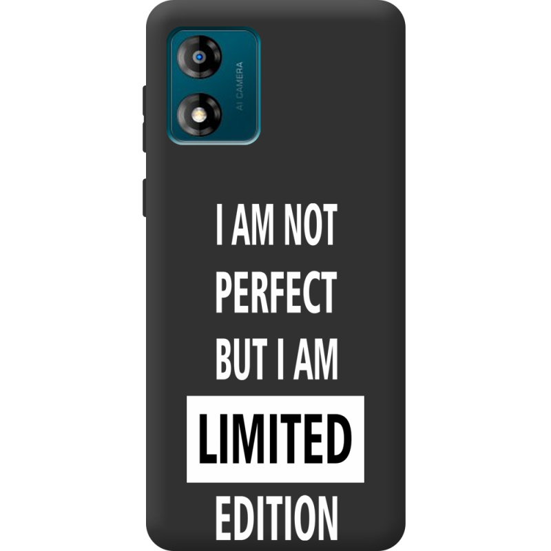 Черный чехол BoxFace Motorola E13 Limited Edition