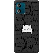 Черный чехол BoxFace Motorola E13 