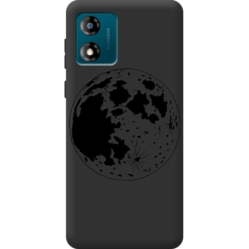 Черный чехол BoxFace Motorola E13 Planet