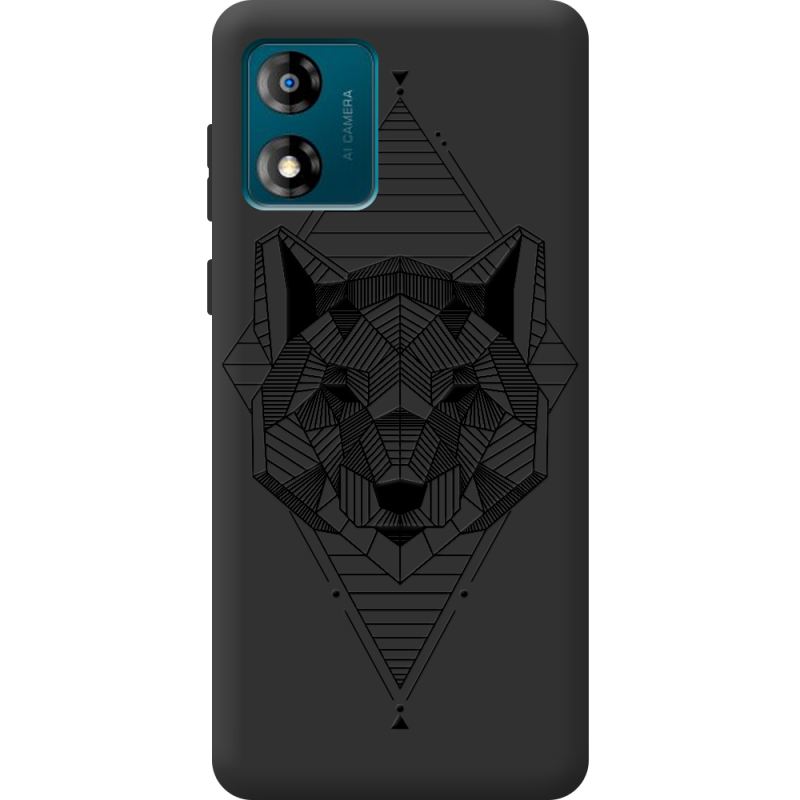 Черный чехол BoxFace Motorola E13 