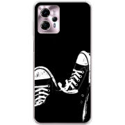 Чехол BoxFace Motorola G13 Black Sneakers