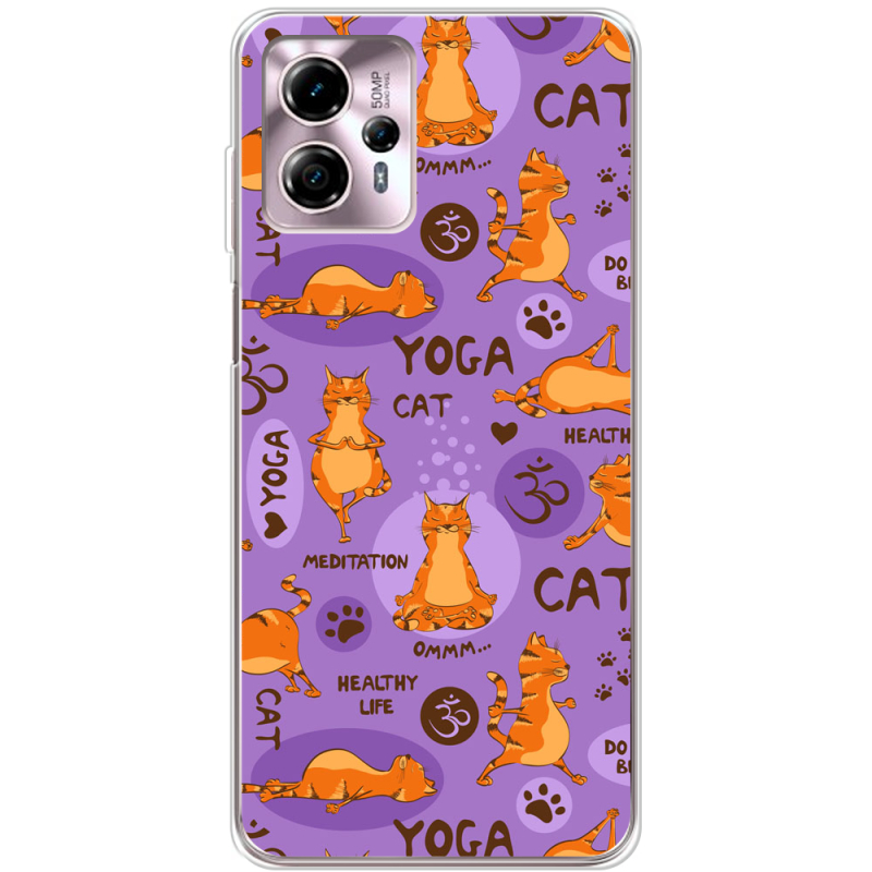 Чехол BoxFace Motorola G13 Yoga Cat