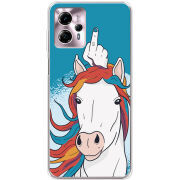 Чехол BoxFace Motorola G13 Fuck Unicorn