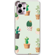 Чехол BoxFace Motorola G13 L-green Cacti