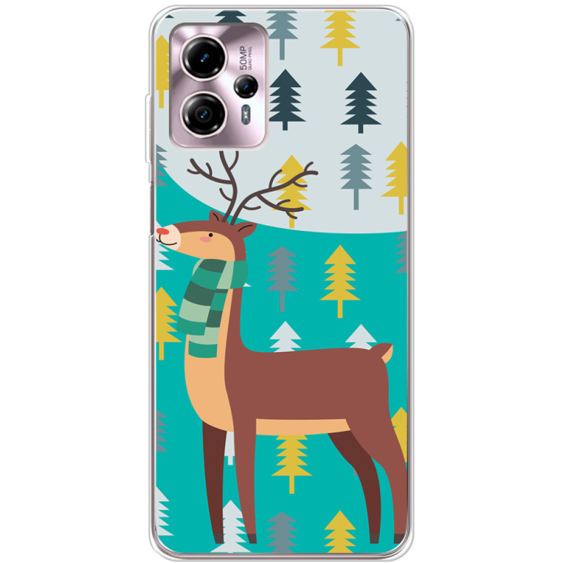 Чехол BoxFace Motorola G13 Foresty Deer